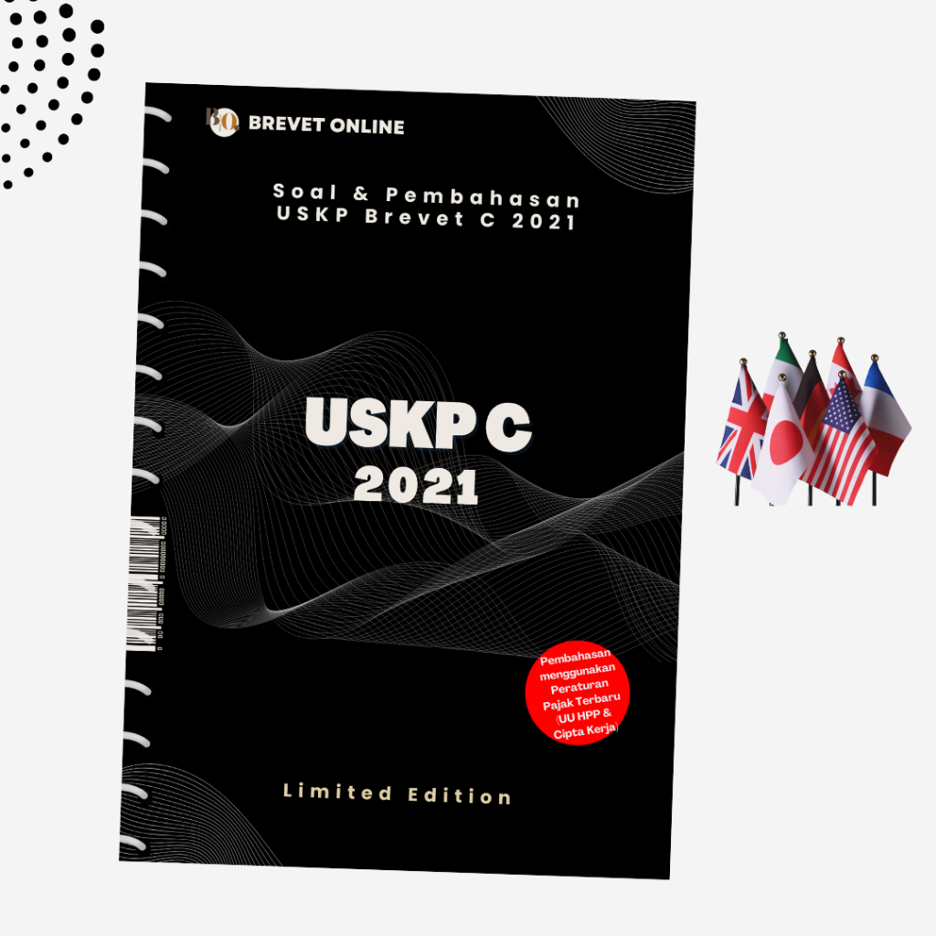 Buku Soal & Pembahasan USKP Brevet C Tahun 2021