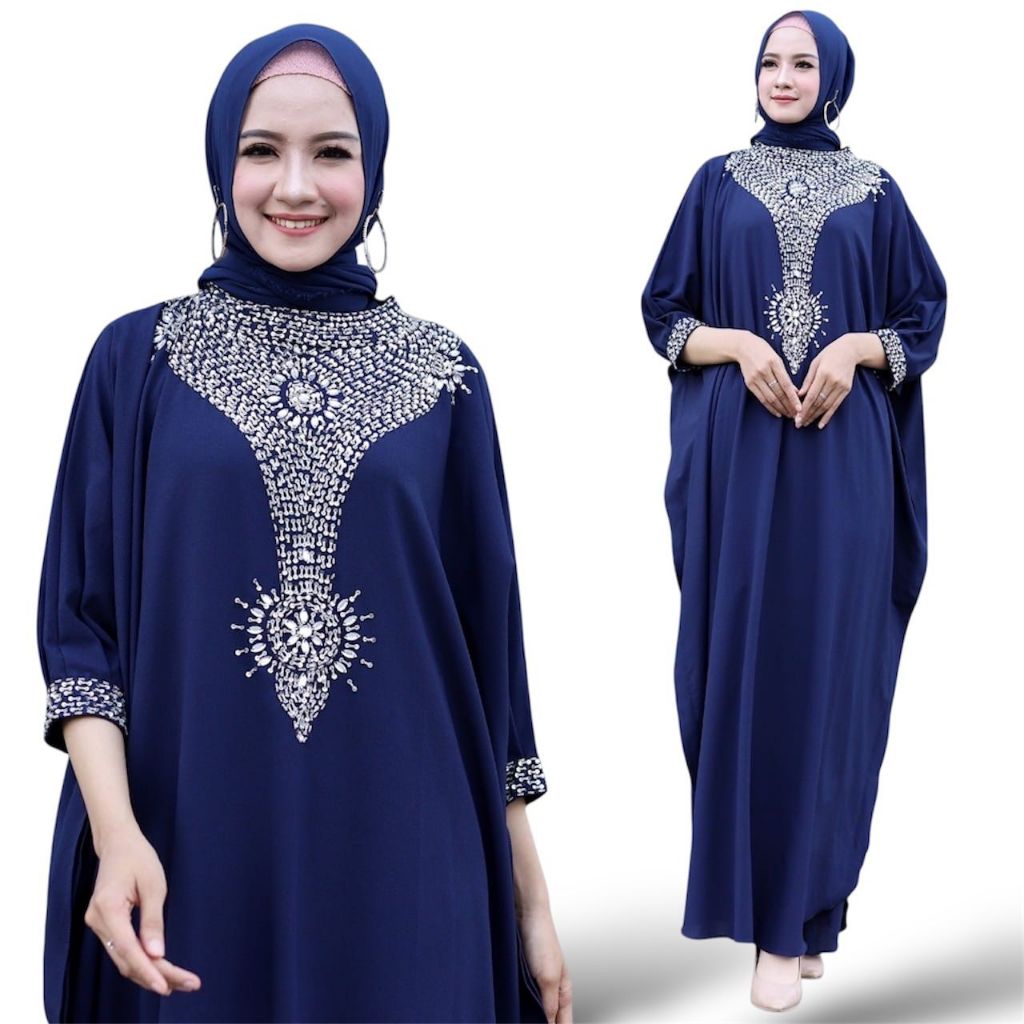 KAFTAN CITATA/ BAHAN CERUTY BABYDOLL/ KAFTAN MEWAH KUALITAS PREMIUM