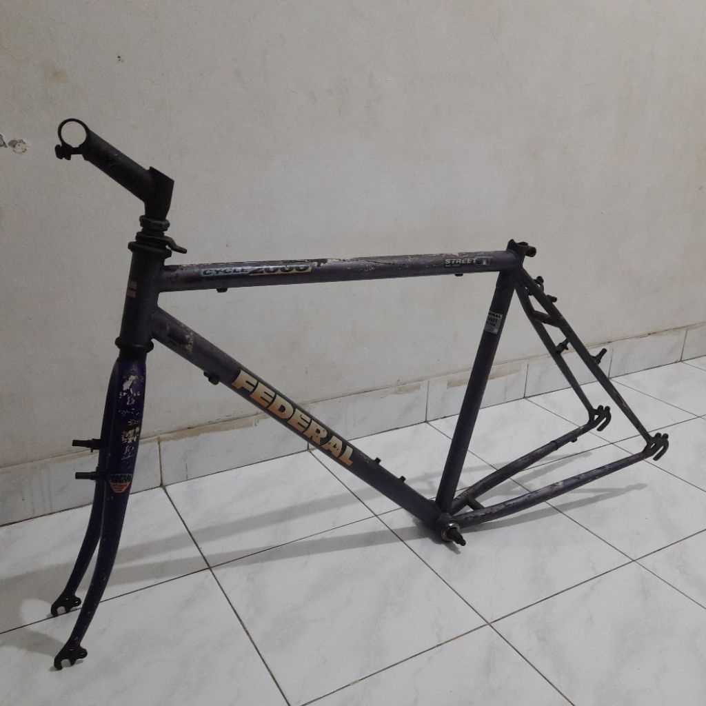 Frame & Fork Sepeda Federal Streetcat Original