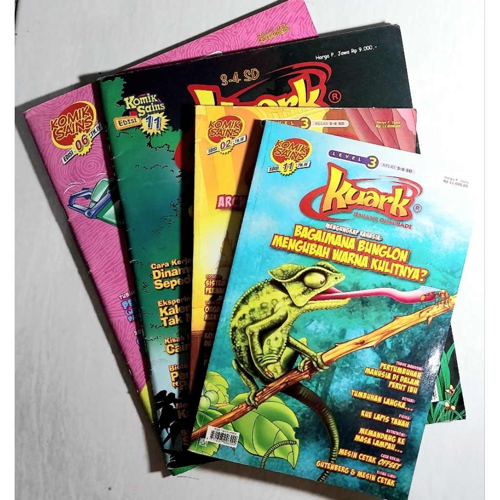 Majalah Komik Sains Kuark