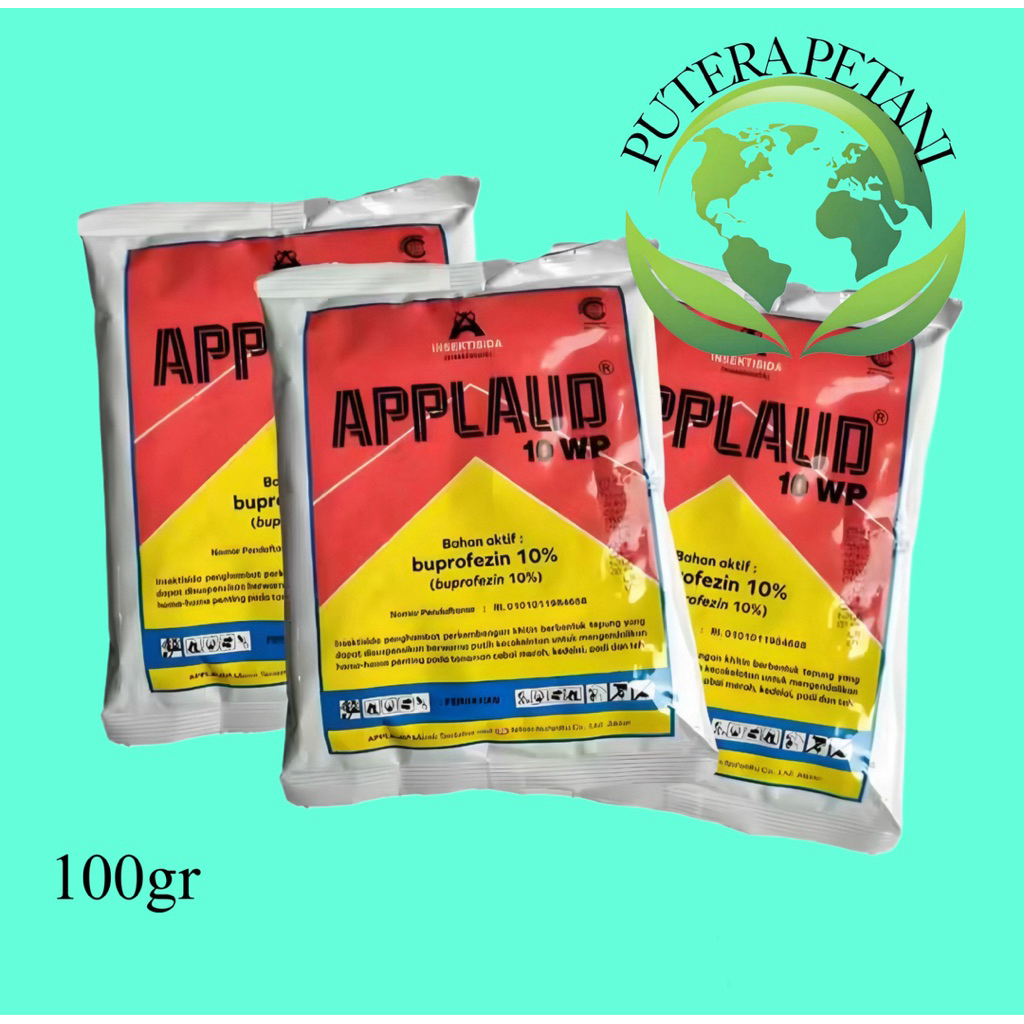insektisida applaud 10wp berbahan aktif buprofezin 10% isi bersih 100gr