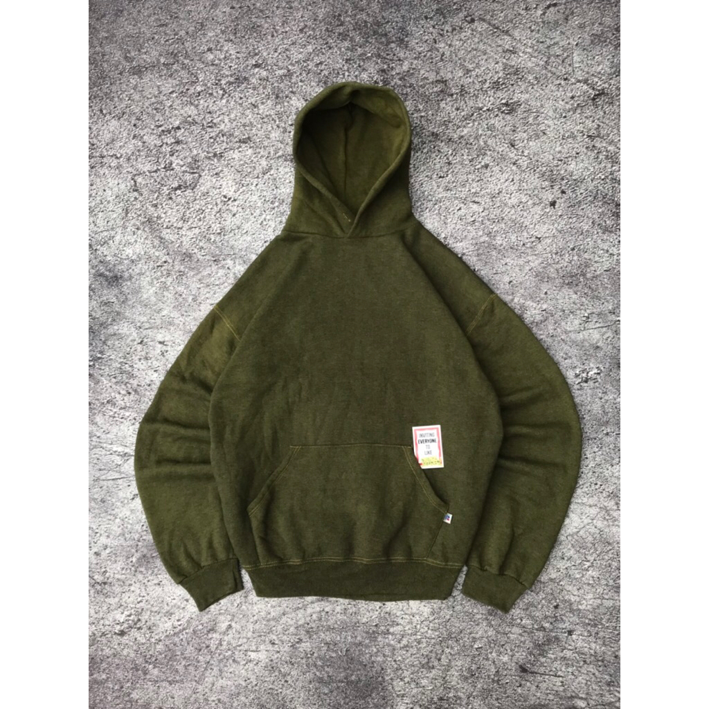 Vintage Russel Athletic Blank Hoodie 90s