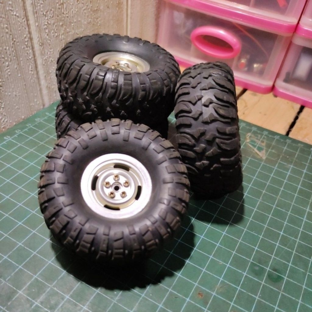 velg metal rc mn wpl 1/12 1/16