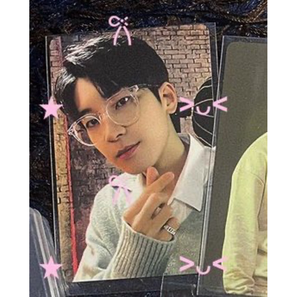 seventeen svt wonwoo ww cgv pol power of love benefit movie bene photocard pc