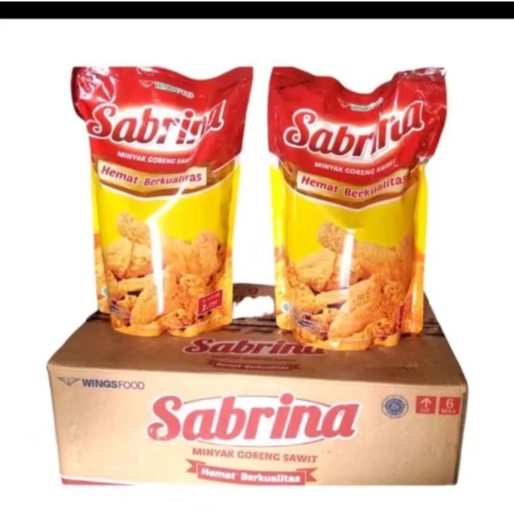 Minyak goreng Sabrina 2 liter
