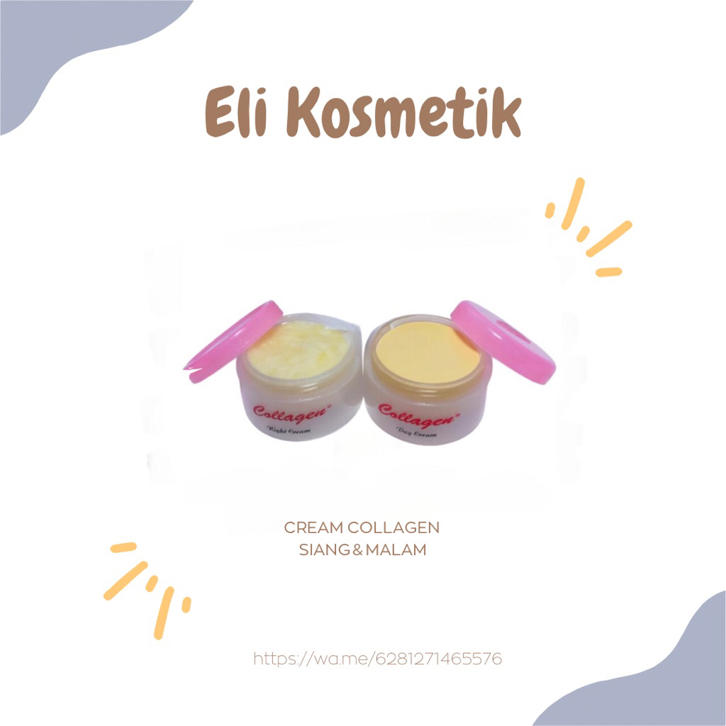 Cream Siang & Malam Collagen