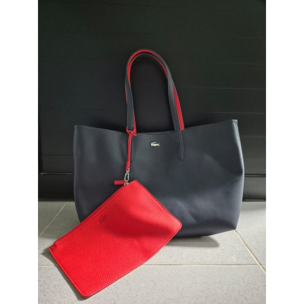 PRELOVED LACOSTE TOTE BAG