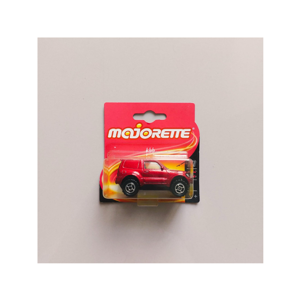 Majorette Mitsubishi Pajero Metalflake Red RARE