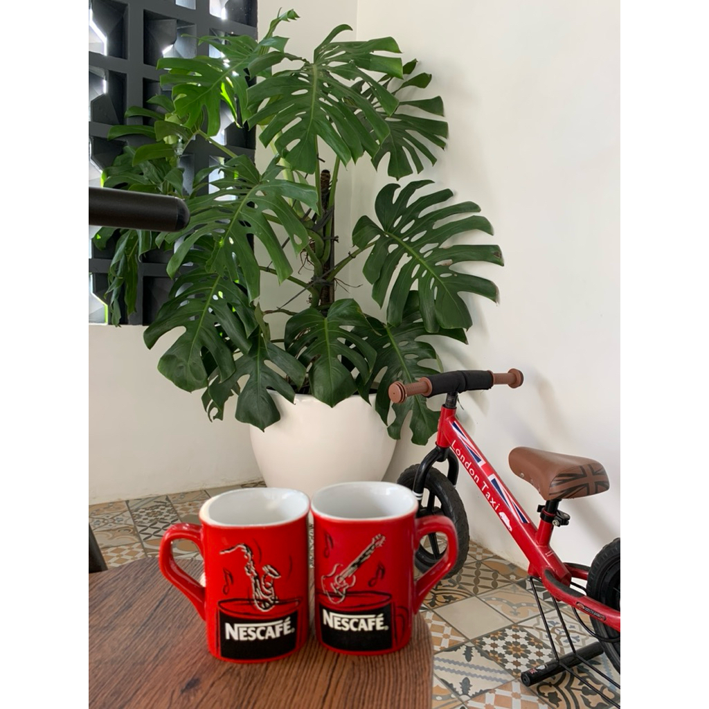 gelas nescafe 200ml motif gitar