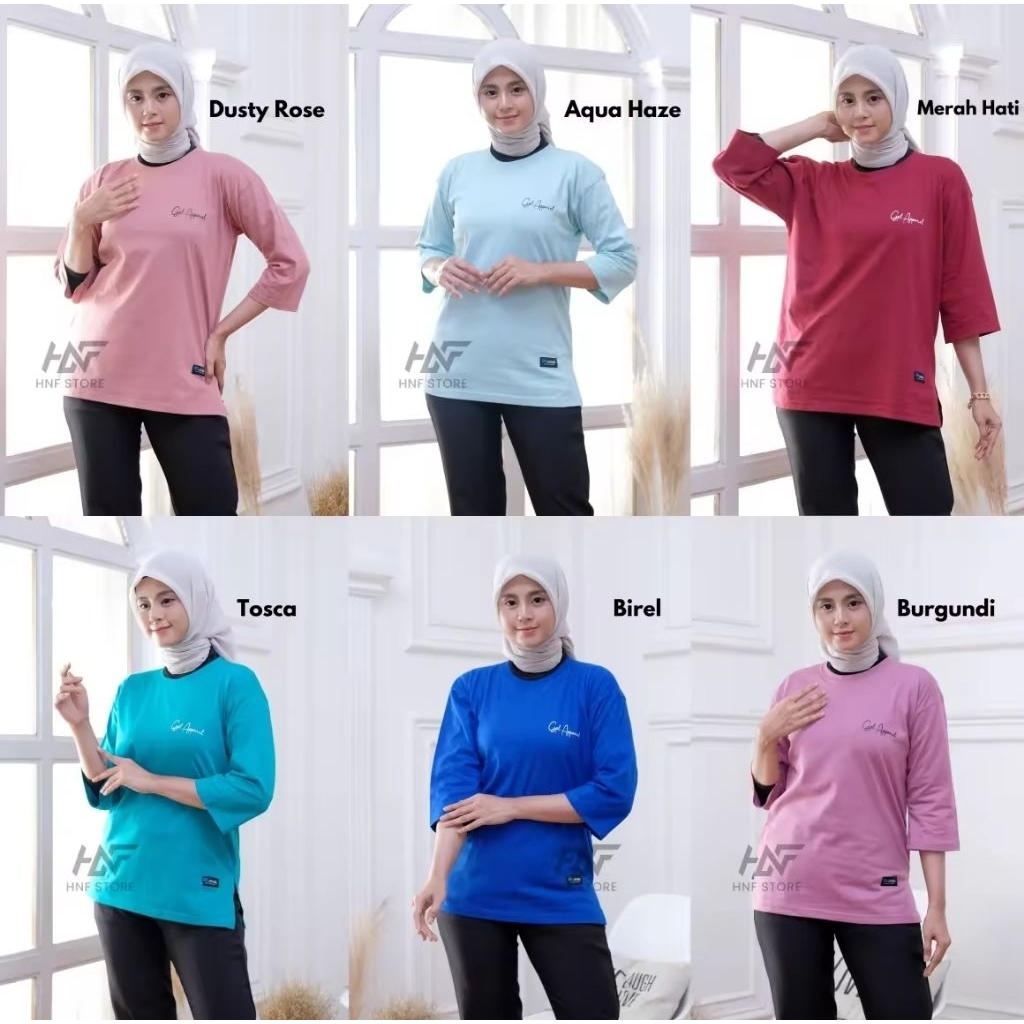 kaos tunik polis kaos polos tunik kaos polos 7/8kaos tunik wanita 7/8