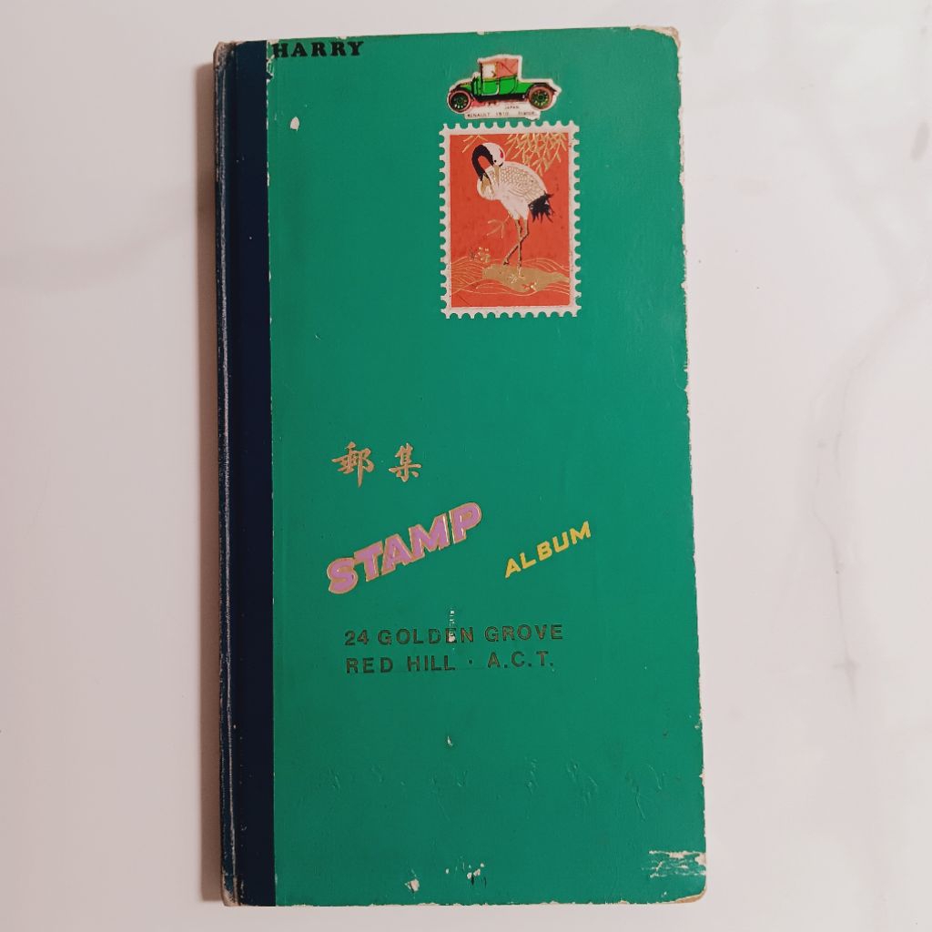 Album Perangko Bekas Ukuran Besar Model Lama ( C)