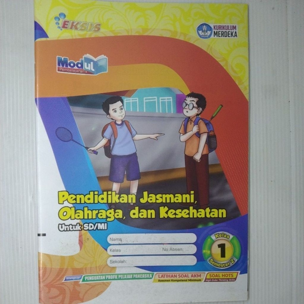 LKS SD MI PENJASKES PJOK KELAS 1 SEMESTER 2 KURIKULUM MERDEKA