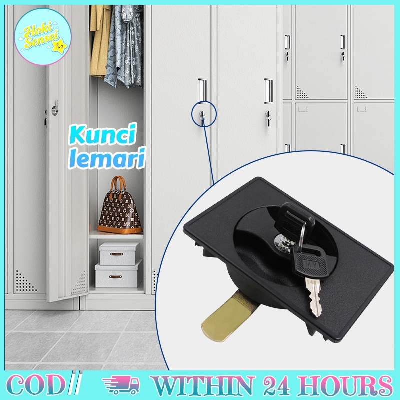 Kunci Pengaman Loker Ganti Baju Lemari Arsip Konstruksi Kokoh Penggunaan Intensif Jangka Panjang