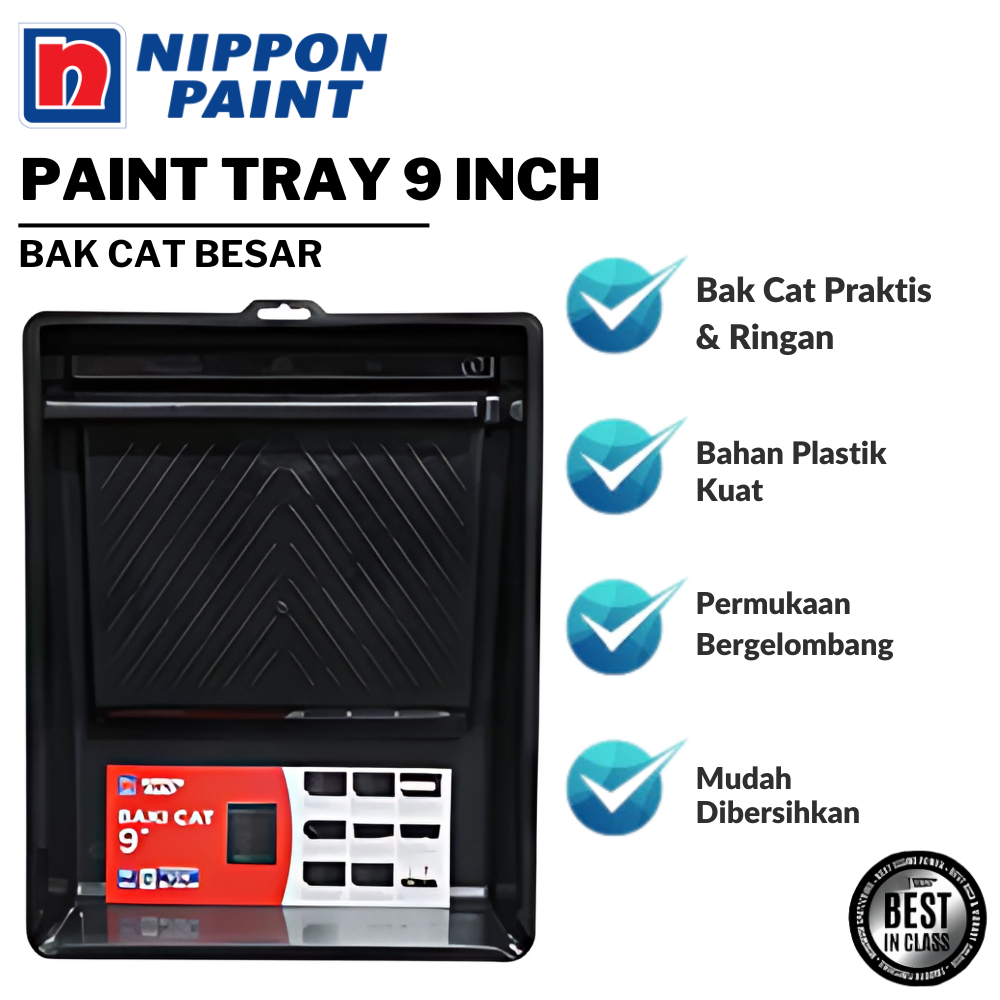 NIPPON PAINT BAK CAT BESAR 9 INCH NIPPON PAINT BAK CAT ROLL BESAR NIPPON EMBER CAT BESAR 9 INCH