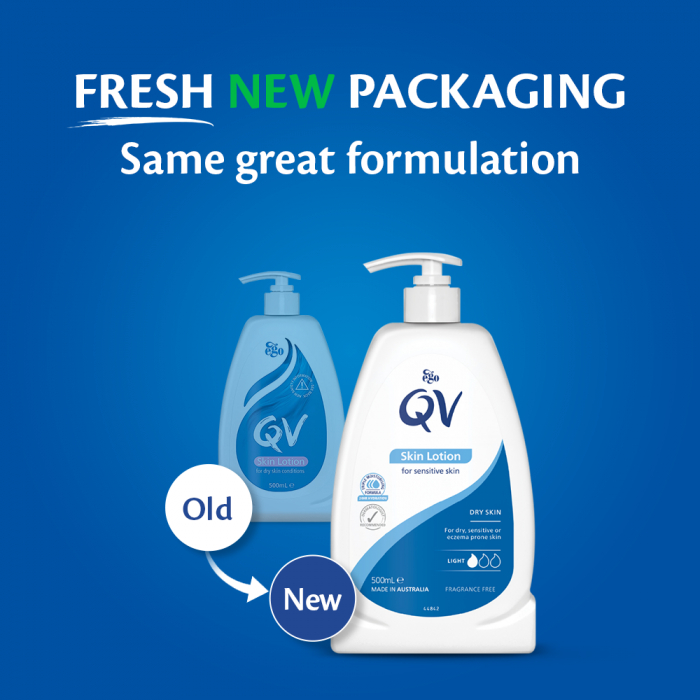 QV SKIN LOTION BODY LOTION KULIT KERING SENSITIF 250ML / 500ML