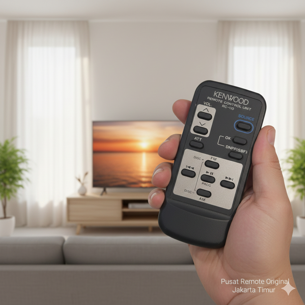 REMOTE REMOT DVD TAPE MOBIL KENWOOD RC-110 ORIGINAL ASLI
