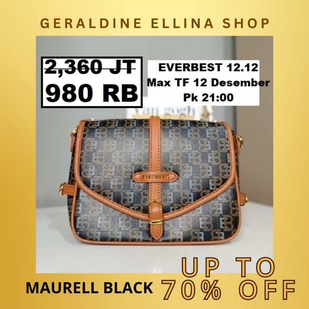 Tas sling bag Everbest wanita sale 100% original seri MAURELL