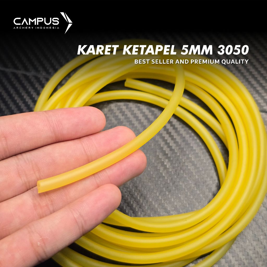 Karet Ketapel 3050 Plain Slingshot Rubber Premium Permeter
