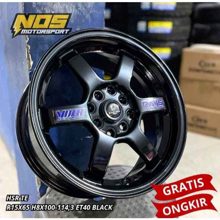 velg mobil ring 15 pelek racing model TE37 R15 untuk jazz , avanza , xenia