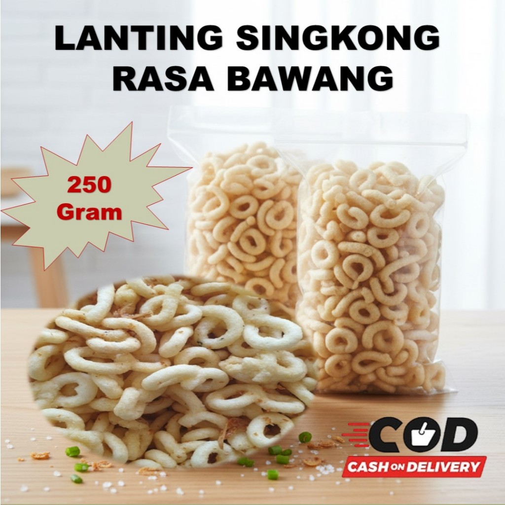 Lanting Singkong Klanting/Lanting Singkong Khas Kebumen Rasa Bawang