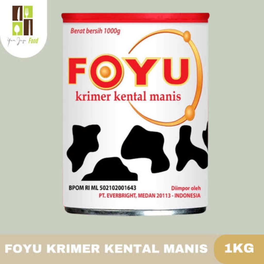Susu kental manis foyu krimer