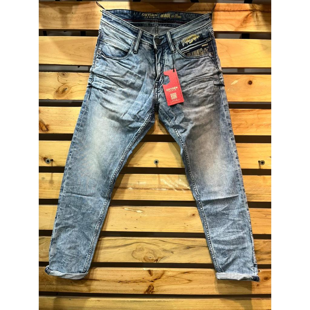 CELANA TERBARU OXYGEN DENIM 706 SLIM FIT PREMIUM SERIES OXN-29