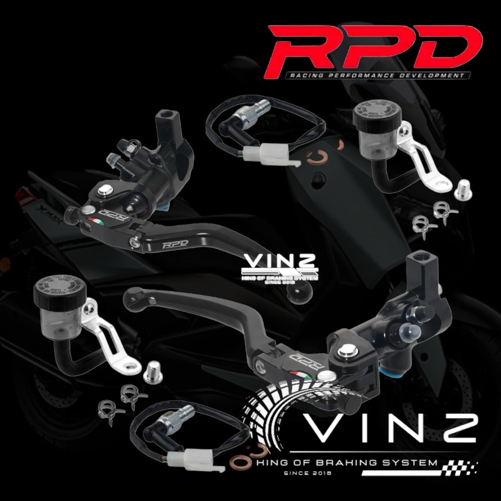 Master Rem 17 Mm Kanan 16 Mm Kiri RPD Xmax /Nmax / PCX Master Rem RPD Xmax / Master Rem RPD 17 Mm 16