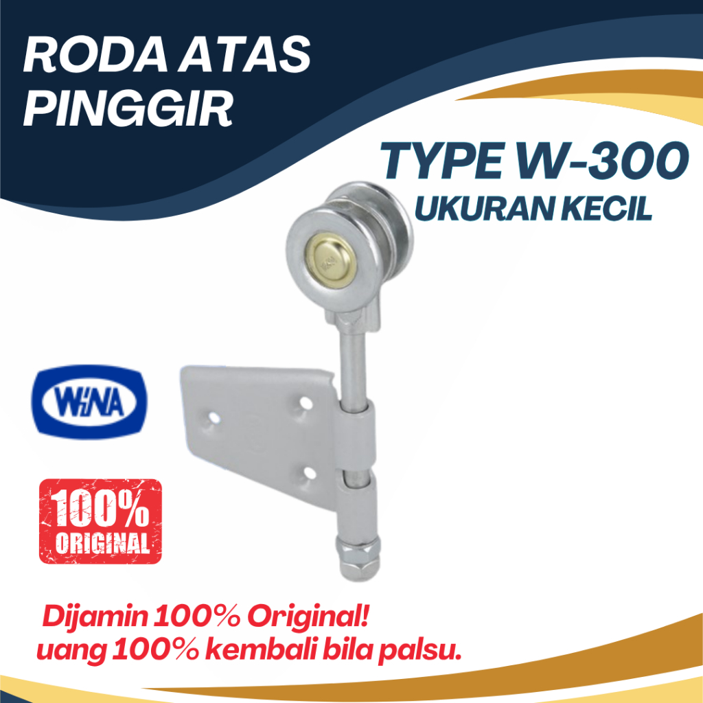 Roda Atas Pinggir Wina W300 Roda Atas Pintu Garasi Wina