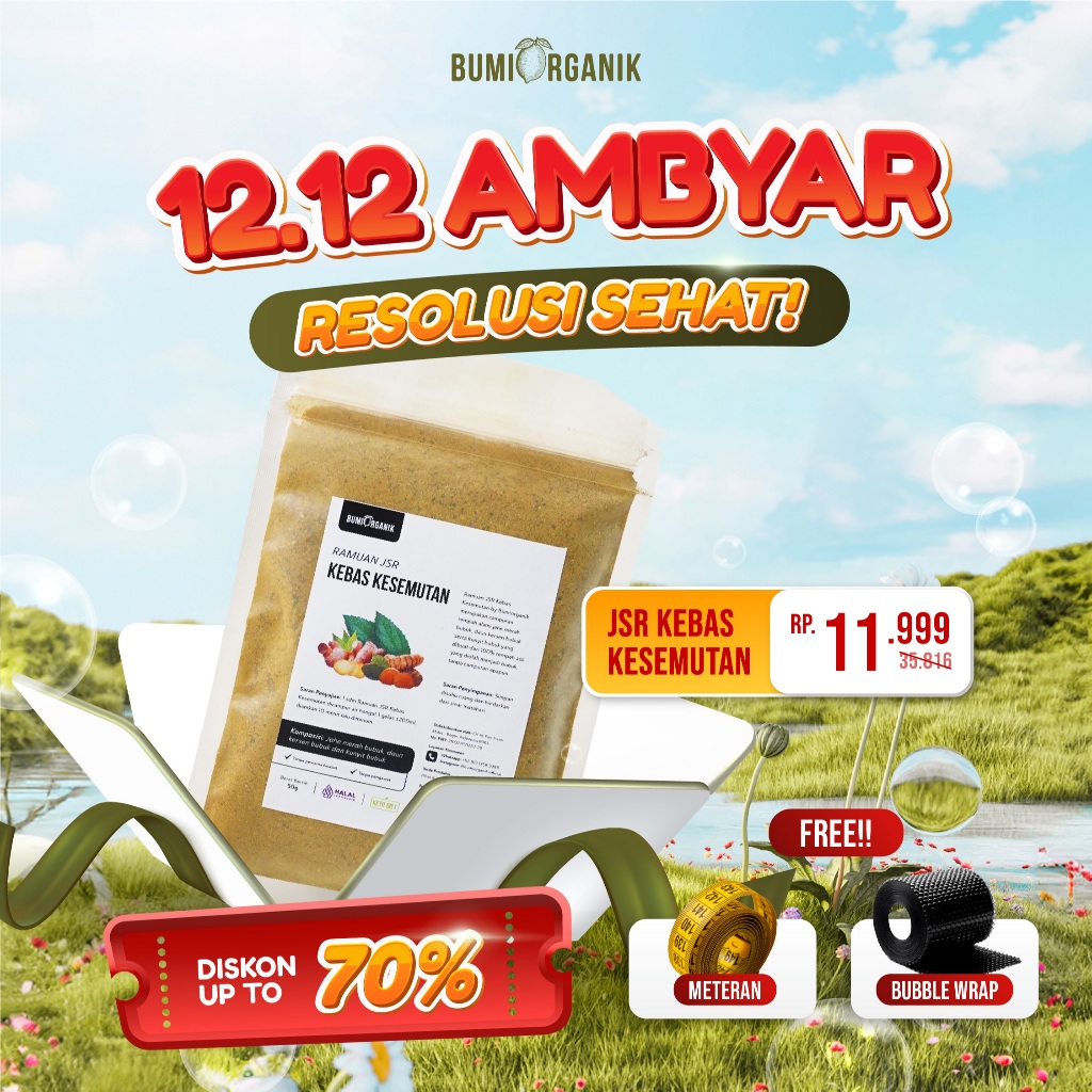 JSR KEBAS / KESEMUTAN BUMI ORGANIK / RAMUAN JSR / JSR DETOX / REMPAH JSR /JSR ULTIMATE /JAMU JSR /MI
