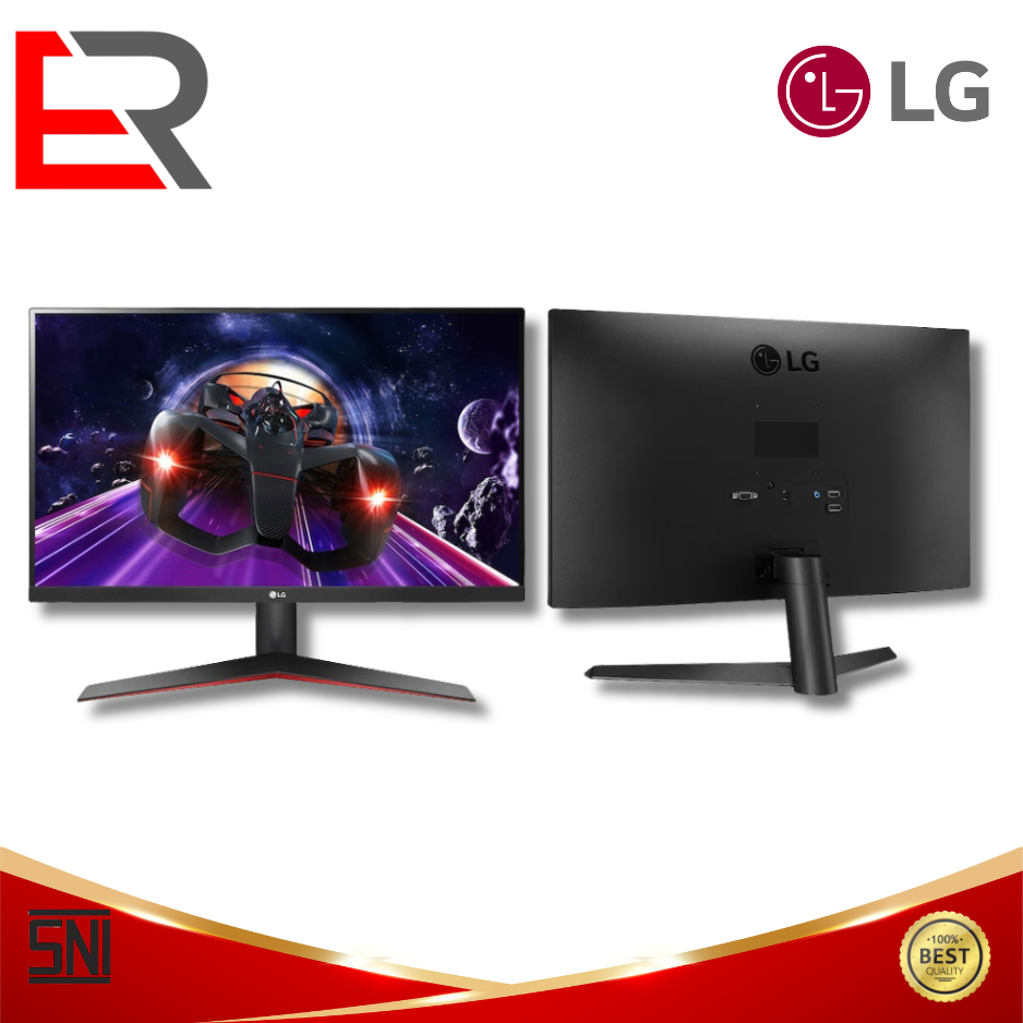 LED Monitor LG 24MP60G 24 Inch Full HD IPS 75Hz 5ms – Frameless, AMD FreeSync (BEKAS)