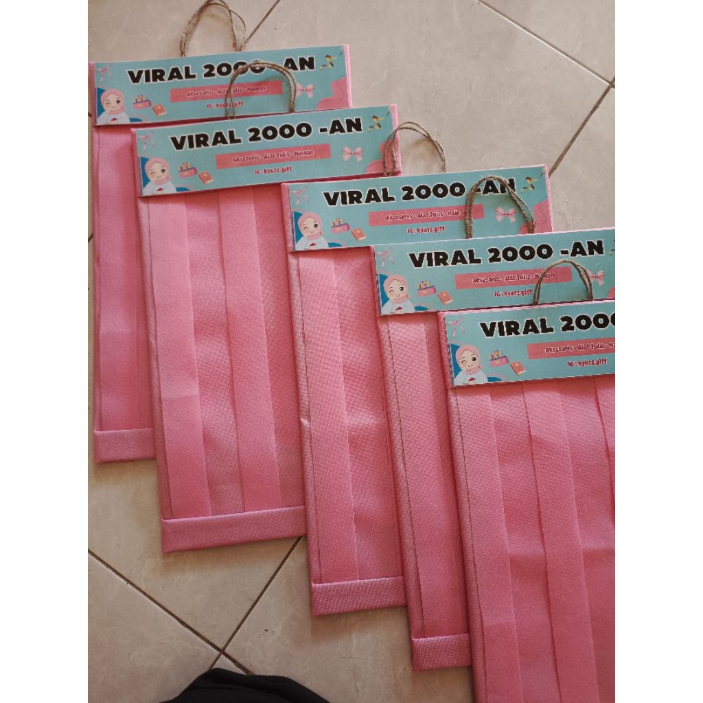 (ECER) ALAS PAPAN MAINAN RENCENG 2000 AN, 3000AN, 5000 AN