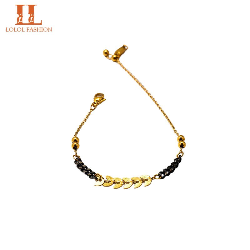 LOLOL FASHION Jewelry Gelang Huruf Inisial 1106