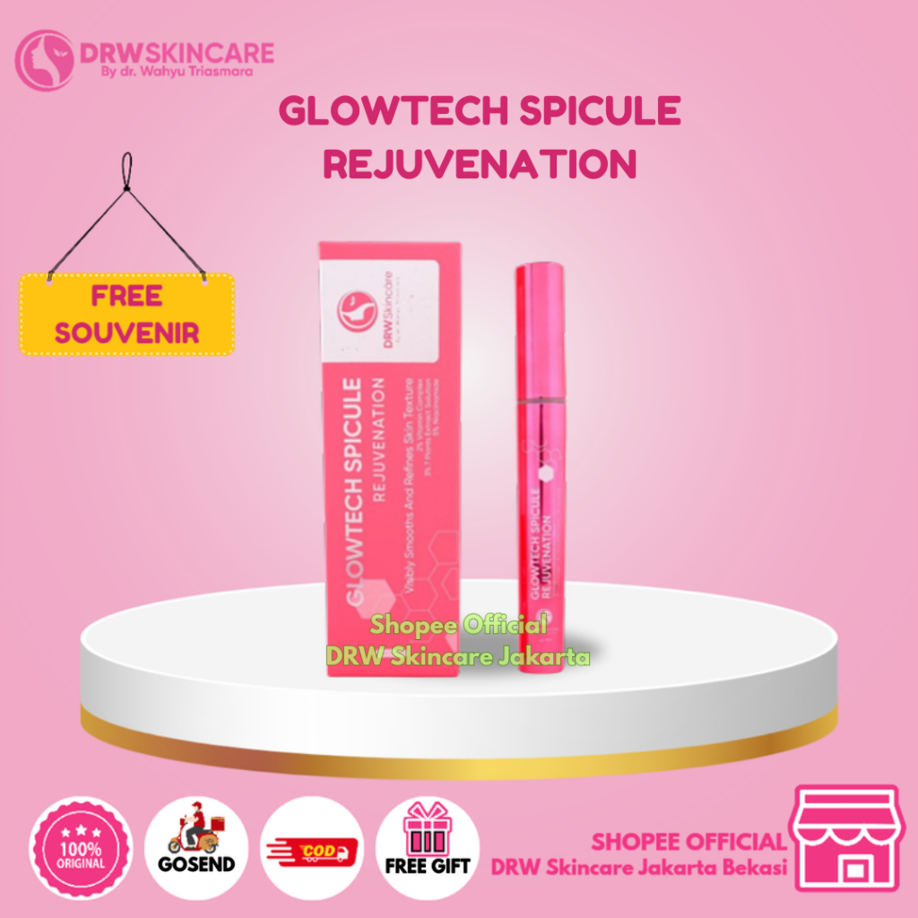 DRW SKINCARE Glowtech Spicule Rejuvenation/Serum Bopeng/Serum Scar