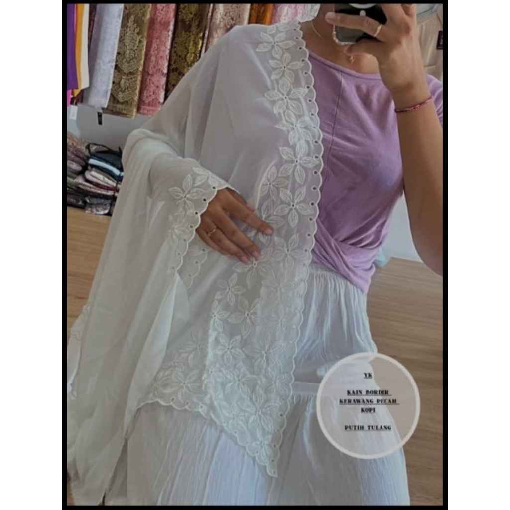 kain lembaran/kain bordiran Bali