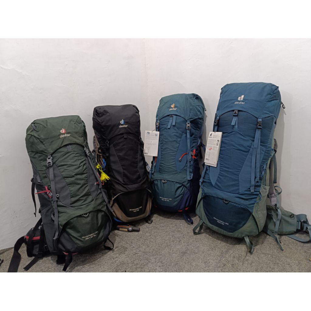 Carrier Deuter Aircotact Lite 50+10L | 45+10L | 40+10L | 35+10L Tas Gunung