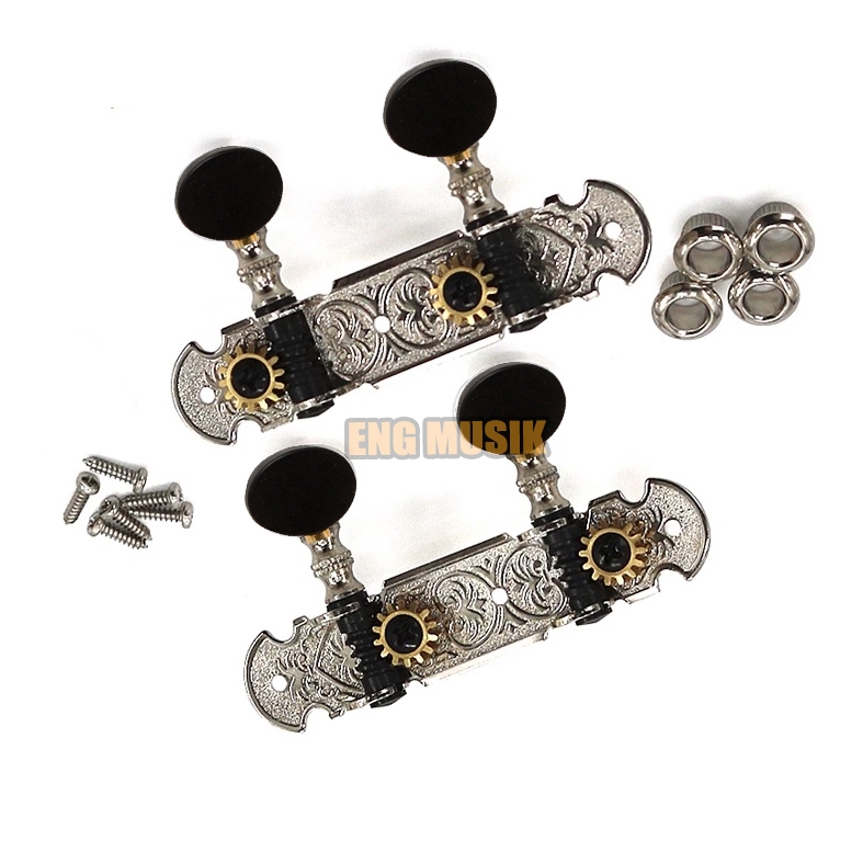 DRYER UKULELE R1-L1 WARNA CHROME AG932 / UKULELE GUITAR TUNING PEGS (SC2848)