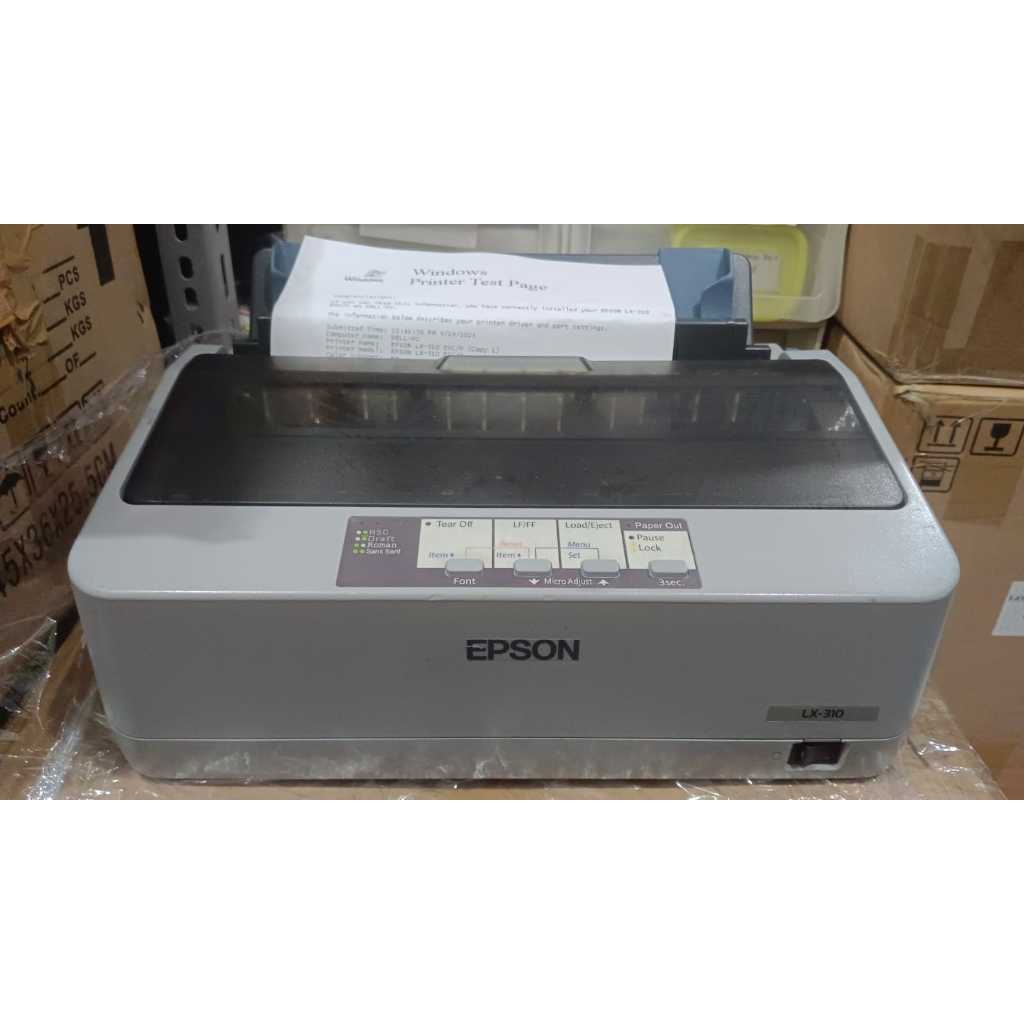 Printer Dot Matrik Epson LX310 LX 310 - Printer second