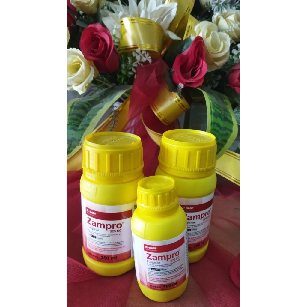Zampro 525SC 100ml / Fungisida / Obat busuk batang & daun ZAMPRO