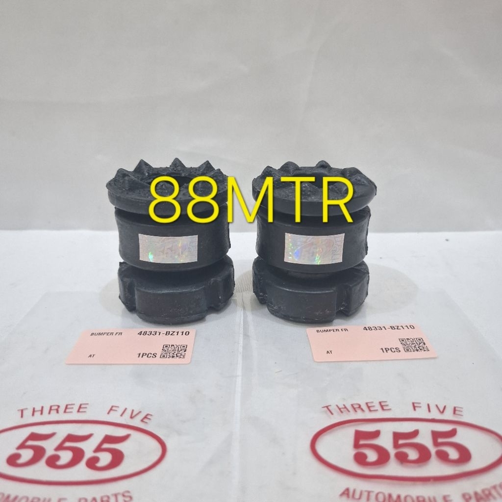 KARET STOPPER KARET KARET STOPER BUMPER SPRING DEPAN AVANZA XENIA RUSH TERIOS AVANZA VELOZ 555 1PCS