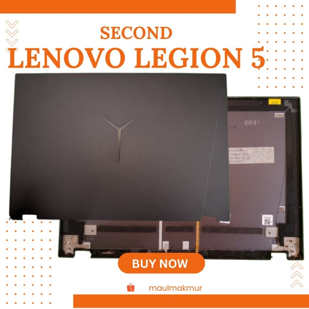 SECOND Lenovo Legion 5 Pro 16ACH6 82JS 5 PRO 16ITH 82JF 5CB 1C93123 Case A Bagian Belakang LCD LED L