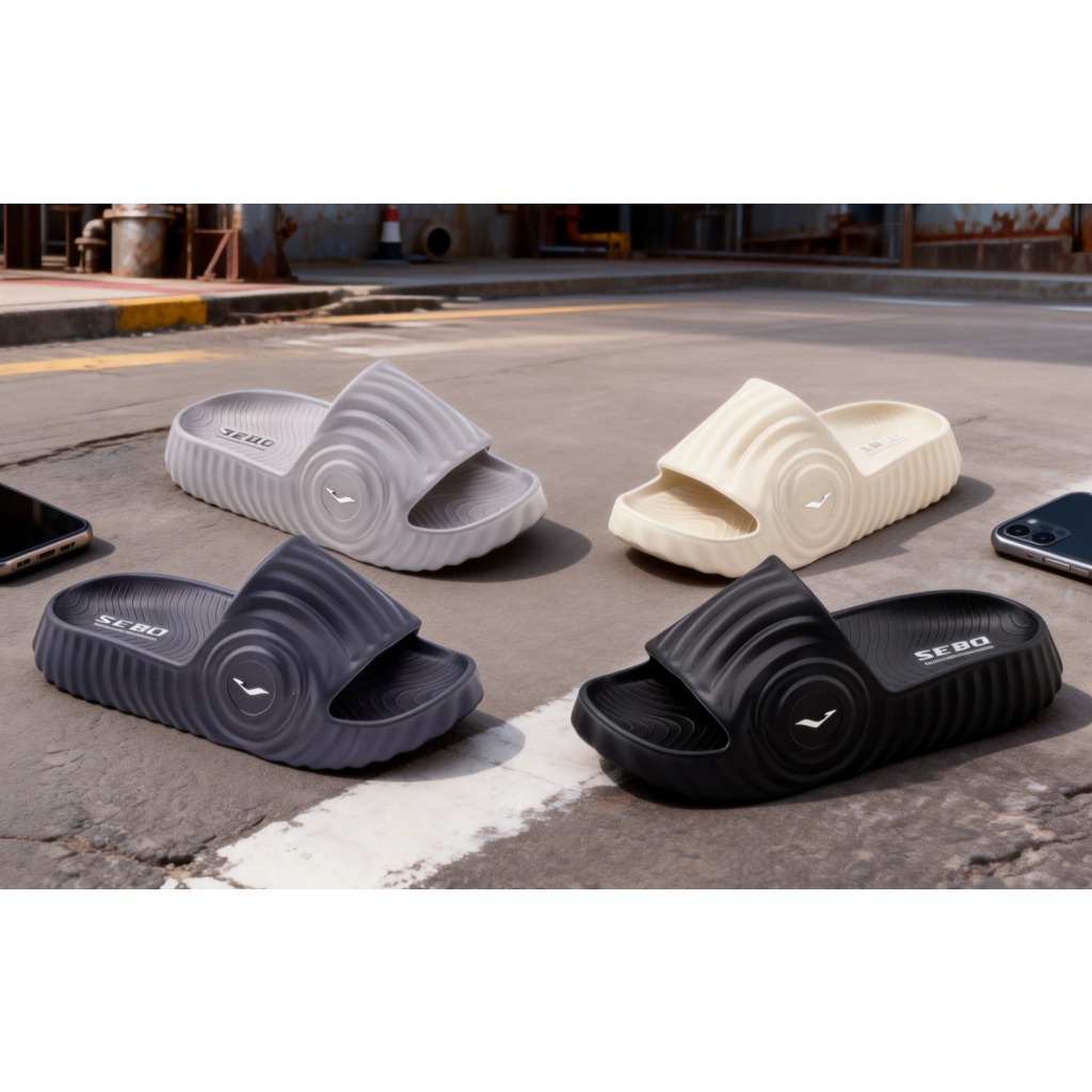 Sandal Sebo Pria Kekinian Empuk Aesthetic Anti Slip