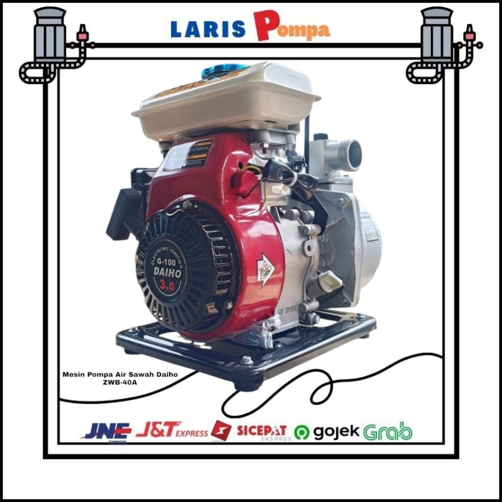 Mesin Pompa Air Sawah Daiho ZWB-40A