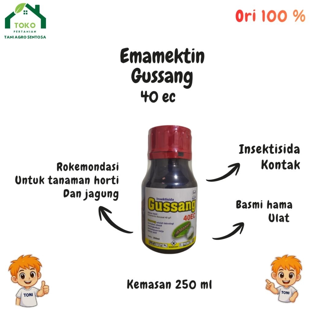 GUSSANG 40 EC 250 ML insectisida kontak