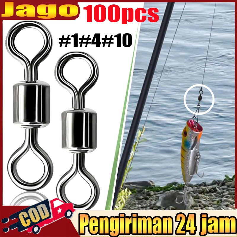 Swivel kili kili 201 100pcs swivel kili kili kuat 201 rolling swivel roling swivel kili kili swivel 