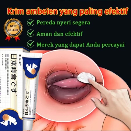 Salep Obat Wasir Jepang 100% Herbal Original – Obat Wasir Paling Ampuh, Menghilangkan Benjolan & Mer