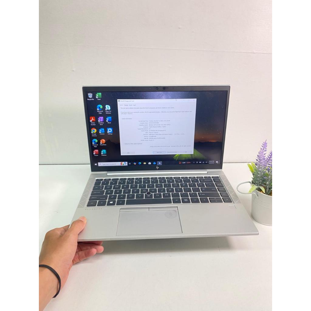 PROMO  Laptop TOUCH / NO TOUCH HP Elitebook 845 G8 AMD Ryzen 5 PRO RAM 32GB/512GB SSD Free Tas/Mouse