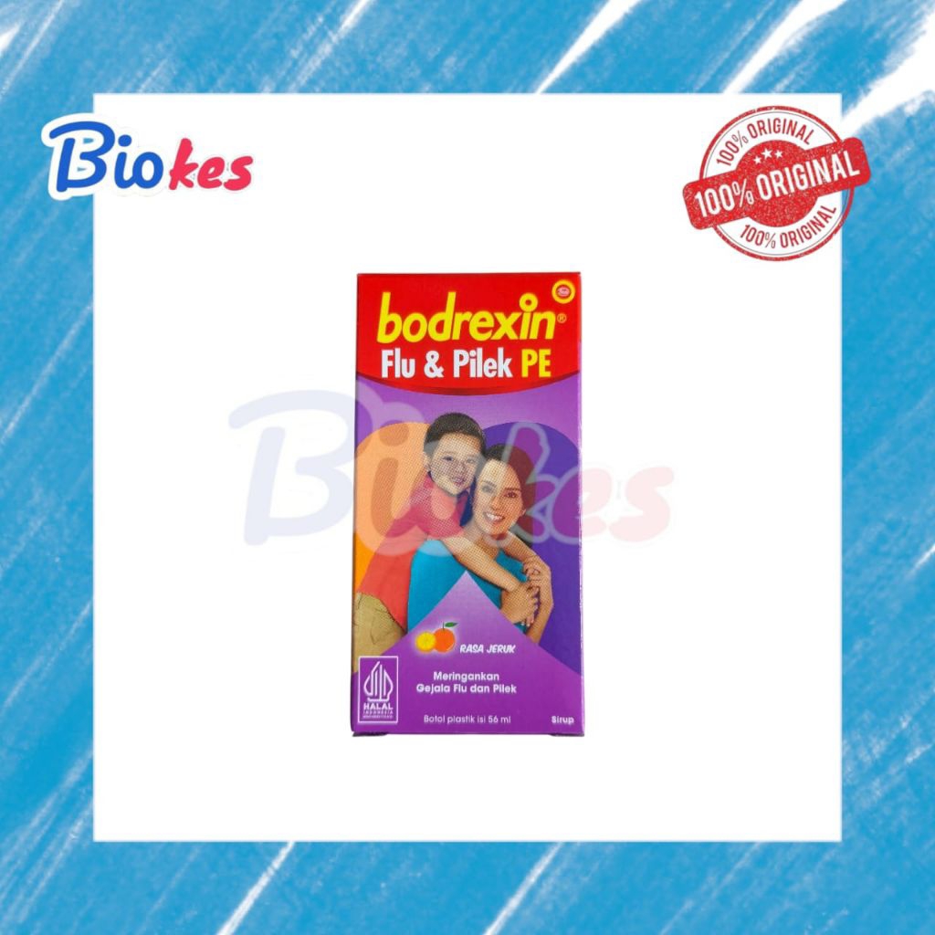 BODREXIN FLU DAN PILEK SIRUP meredakan flu dan pilek anak