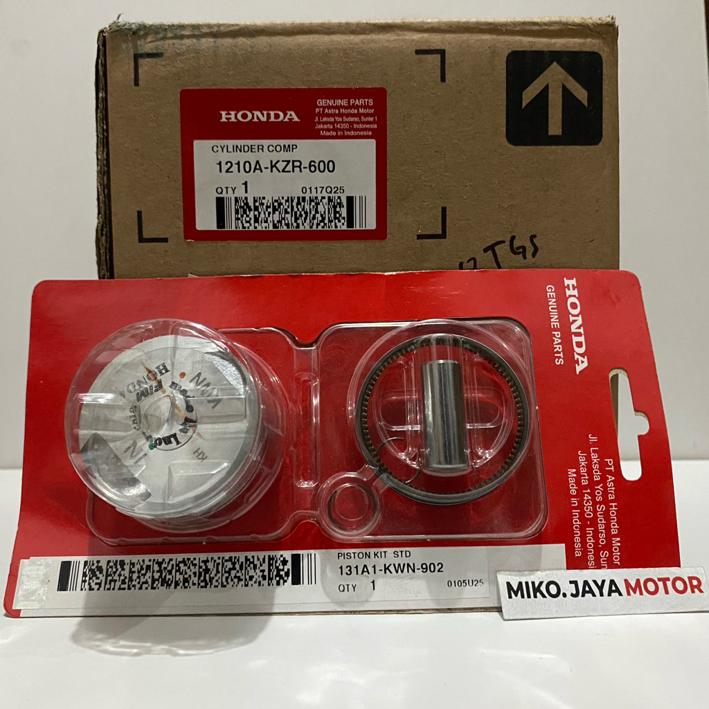 BLOK SEHER PISTON KIT KZR VARIO 125 FI ORIGINAL HONDA