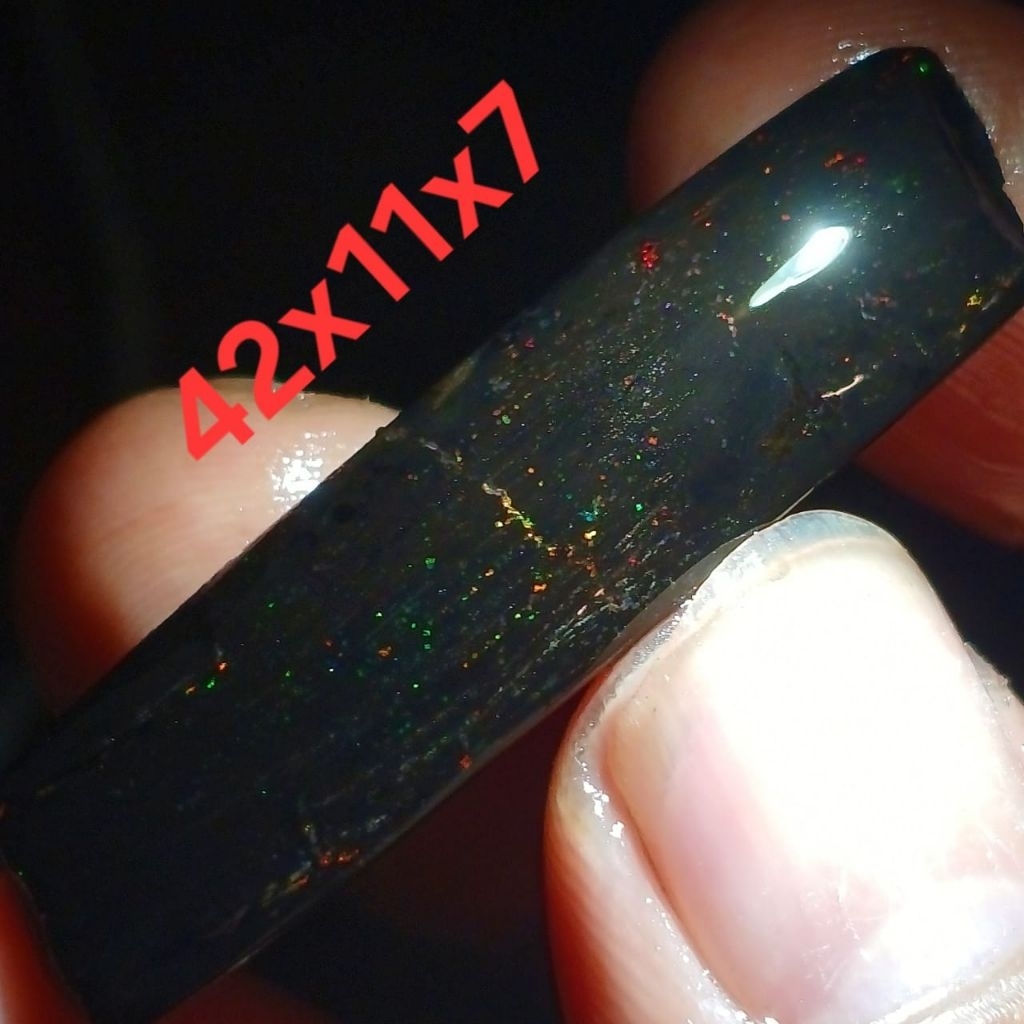 42X11X7 BAHAN BLACK OPAL SEMPUR RUYUNG BANTEN
