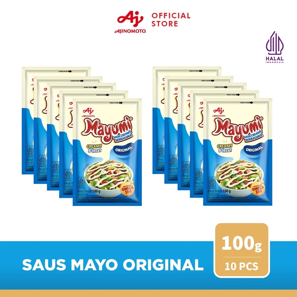 MAYUMI®  Mayonaise Saus Mayo Original 100g ( 10 pcs)